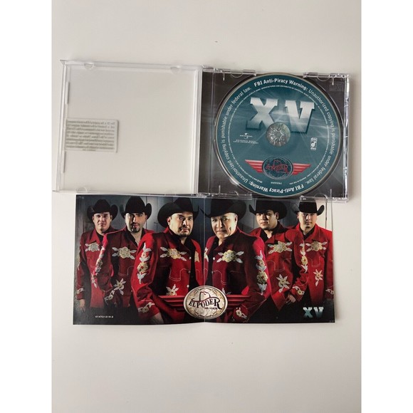 El Poder Del Norte XV CD Promo Copy 2009 Universal Disa Records Play Tested - Picture 6 of 7